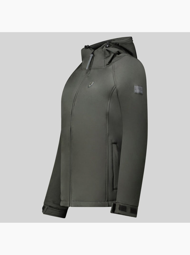 Veste softshell à capuche tamilatal – geographical norway Gris foncé - Kiabi