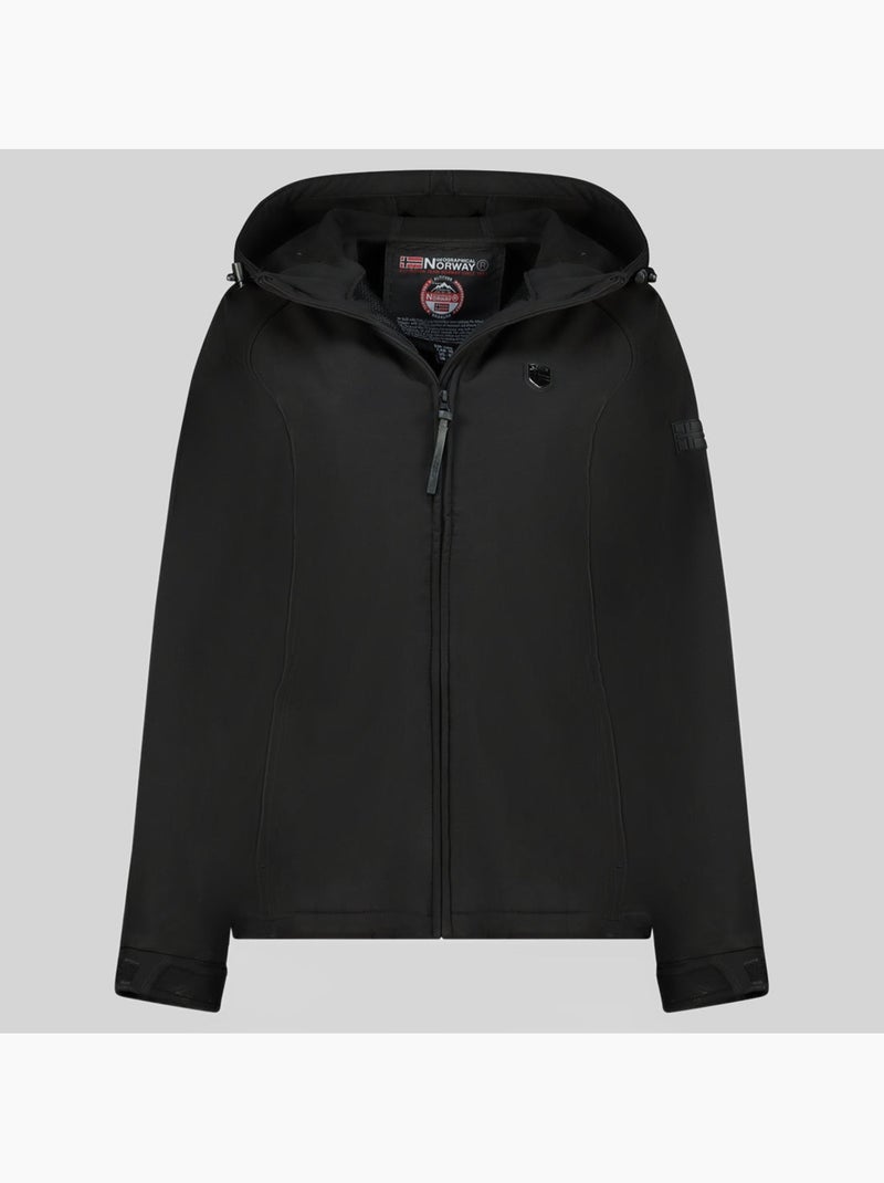Veste softshell à capuche tamilatal – geographical norway Noir - Kiabi