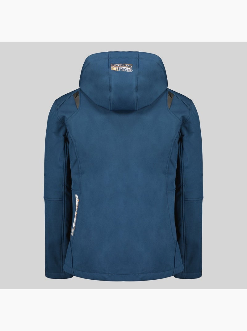 Veste softshell à capuche tanada – geographical norway Bleu marine - Kiabi