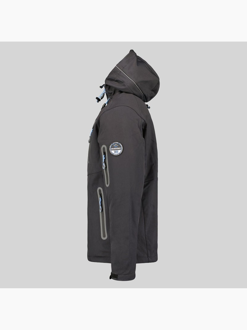 Veste softshell à capuche taxillus – geographical norway Bleu marine - Kiabi