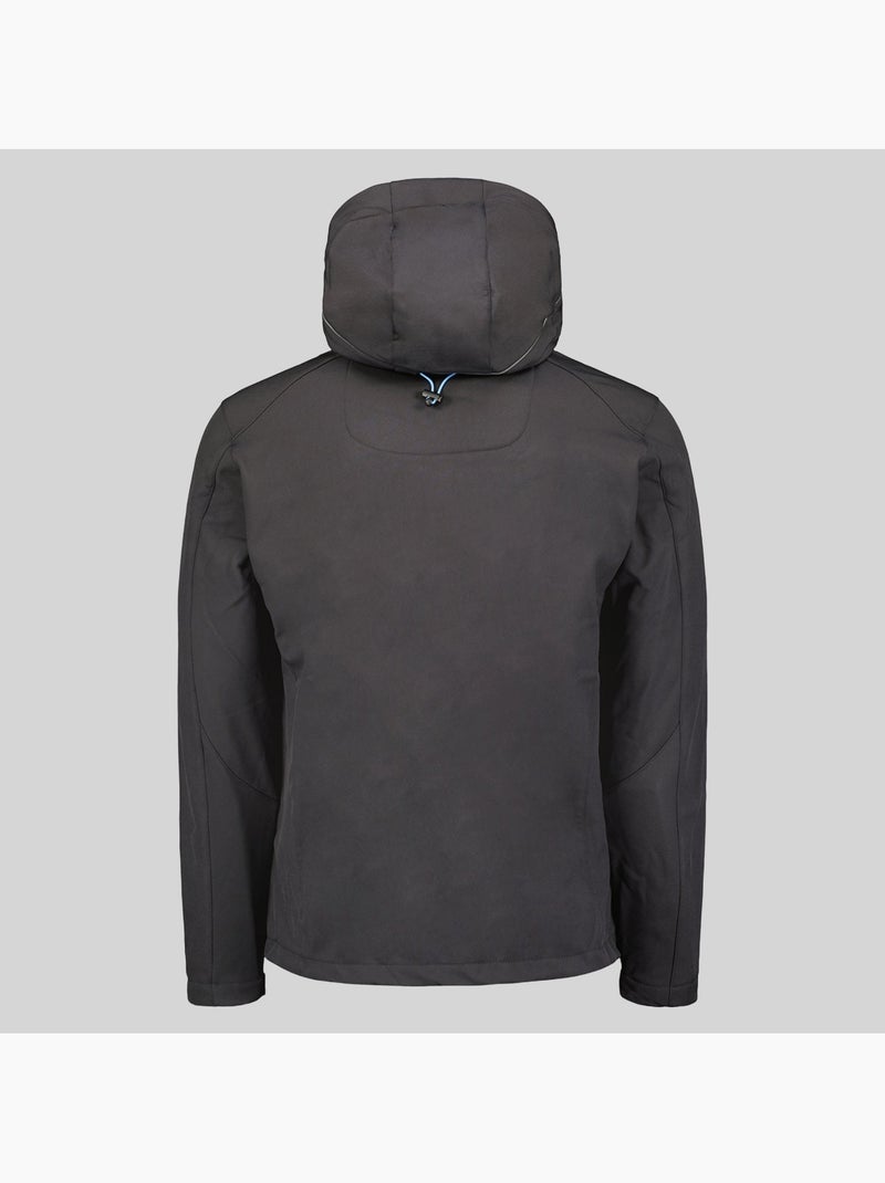Veste softshell à capuche taxillus – geographical norway Gris foncé - Kiabi