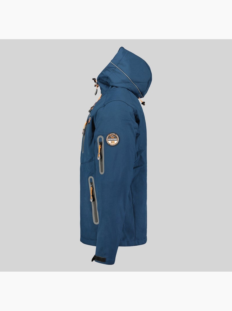 Veste softshell à capuche taxillus – geographical norway Noir - Kiabi