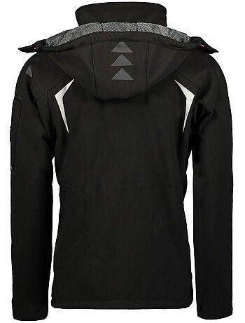 Veste softshell à capuche techno dark – geographical norway