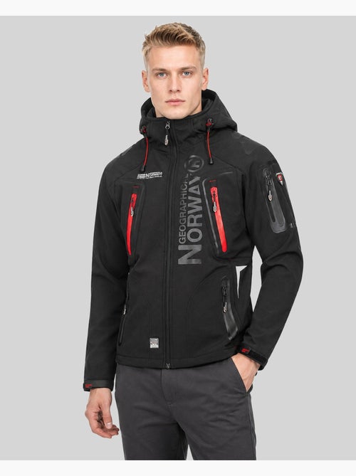 Veste softshell à capuche techno dark – geographical norway - Kiabi Veste softshell à capuche techno dark – geographical norway - Kiabi