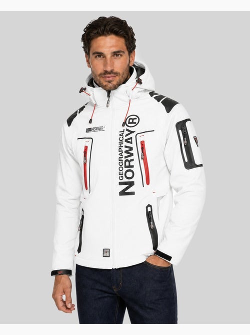 Veste softshell à capuche techno – geographical norway - Kiabi Veste softshell à capuche techno – geographical norway - Kiabi