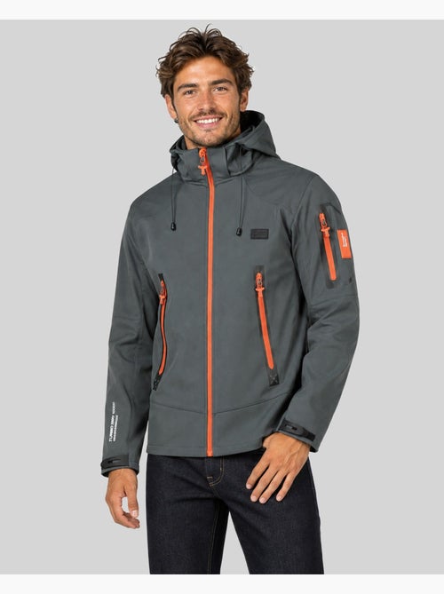 Veste softshell à capuche tezip – geographical norway - Kiabi Veste softshell à capuche tezip – geographical norway - Kiabi