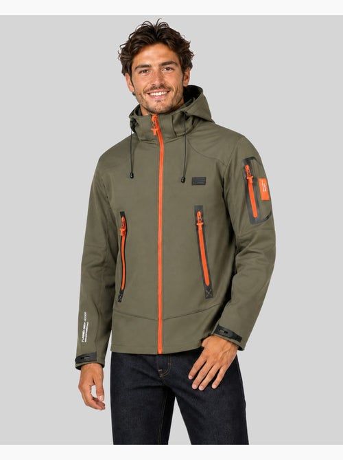 Veste softshell à capuche tezip – geographical norway - Kiabi Veste softshell à capuche tezip – geographical norway - Kiabi