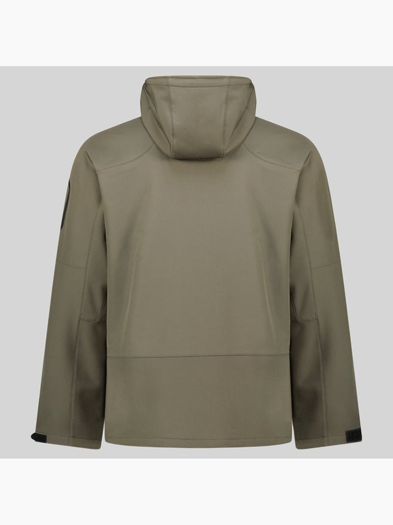 Veste softshell à capuche tezip – geographical norway Kaki - Kiabi