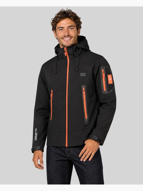 Veste softshell à capuche tezip – geographical norway - Kiabi Veste softshell à capuche tezip – geographical norway - Kiabi