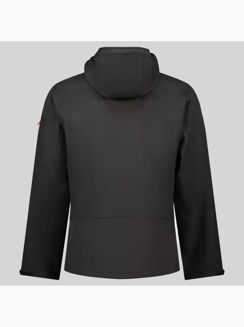 Veste softshell à capuche tezip – geographical norway Noir - Kiabi