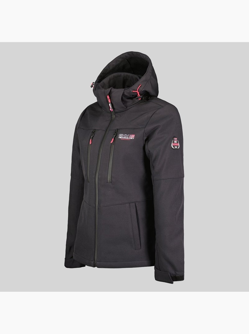 Veste softshell à capuche timmex – geographical norway Bleu marine - Kiabi