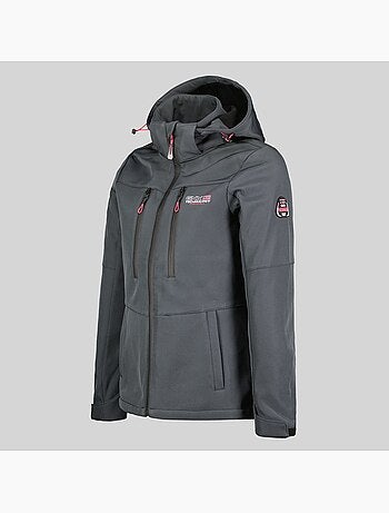 Veste softshell à capuche timmex – geographical norway