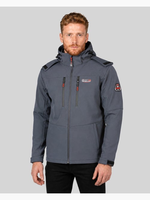 Veste softshell à capuche timmex – geographical norway - Kiabi Veste softshell à capuche timmex – geographical norway - Kiabi
