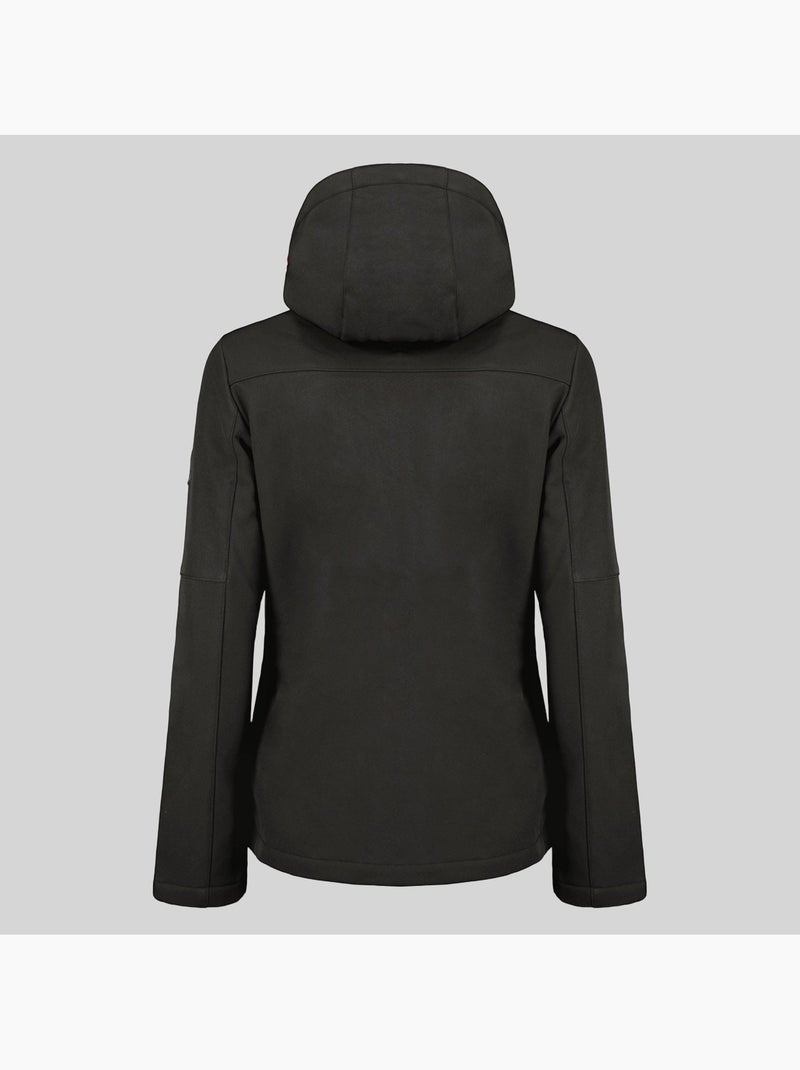 Veste softshell à capuche timmex – geographical norway Noir - Kiabi