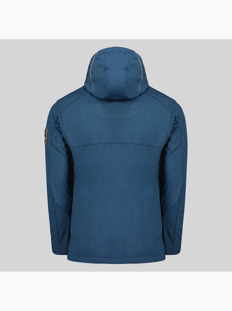 Veste softshell à capuche topere – geographical norway Bleu marine - Kiabi