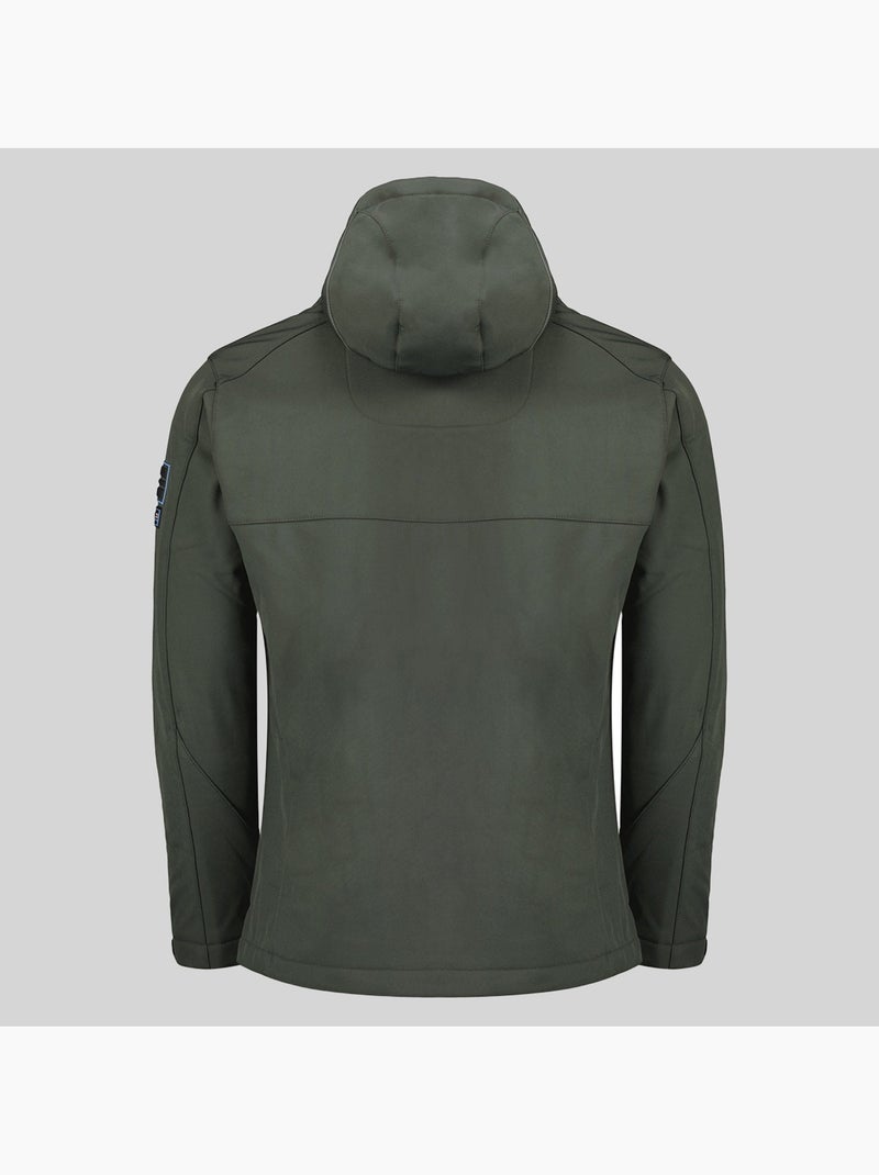 Veste softshell à capuche topere – geographical norway Gris foncé - Kiabi