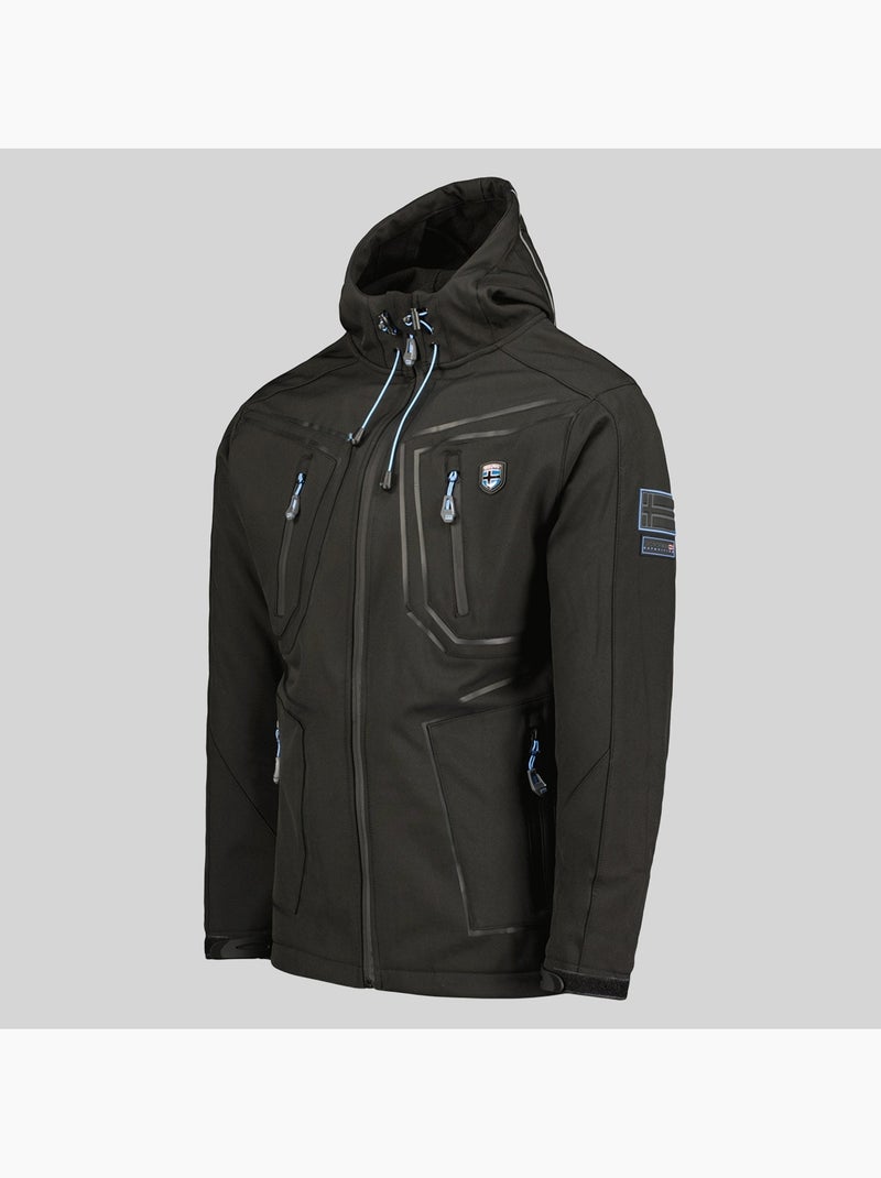 Veste softshell à capuche topere – geographical norway Noir - Kiabi
