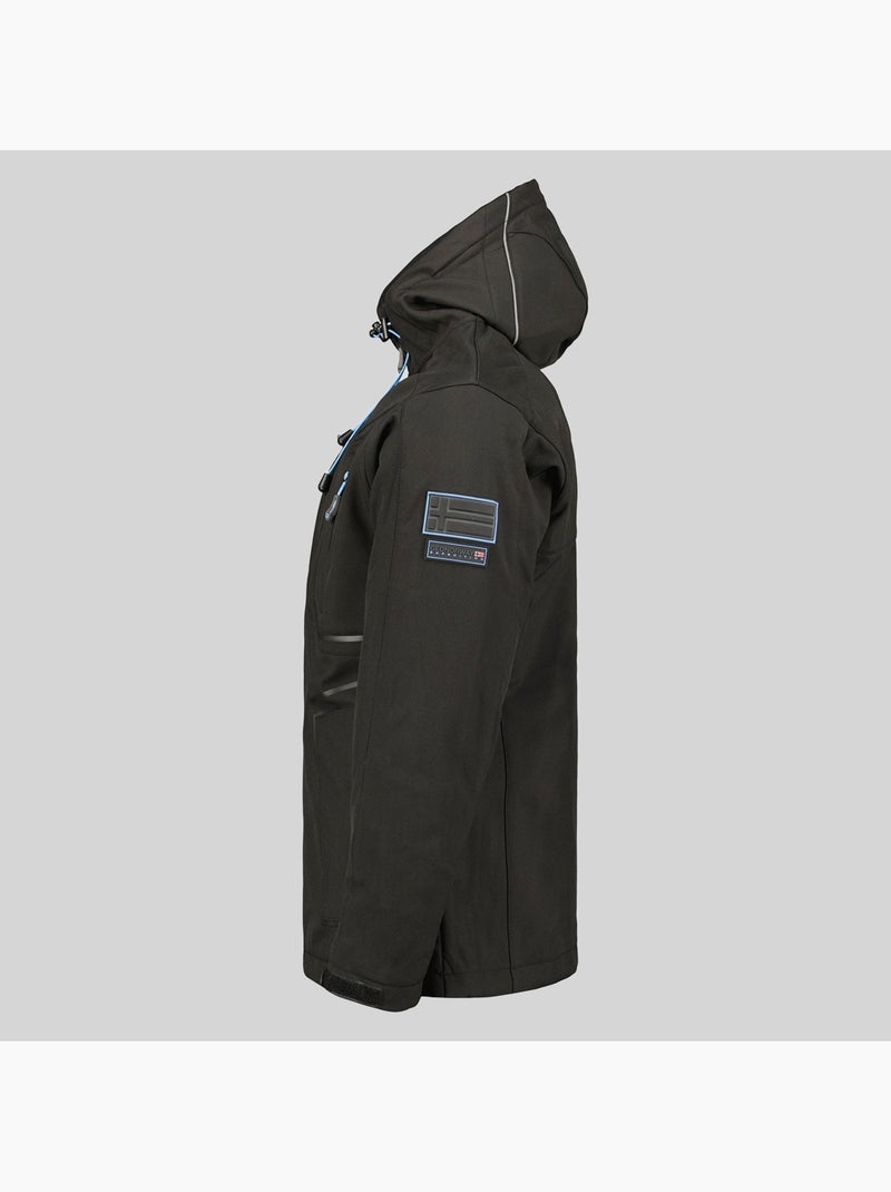 Veste softshell à capuche topere – geographical norway Noir - Kiabi