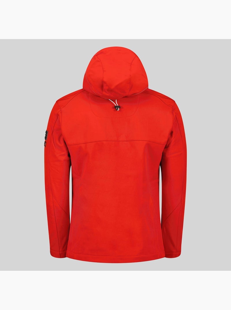 Veste softshell à capuche topere – geographical norway Rouge - Kiabi