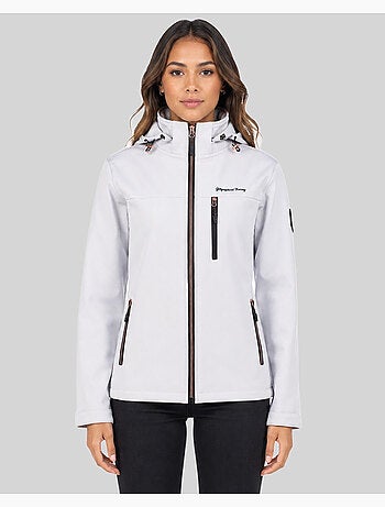 Veste softshell à capuche tounia – geographical norway