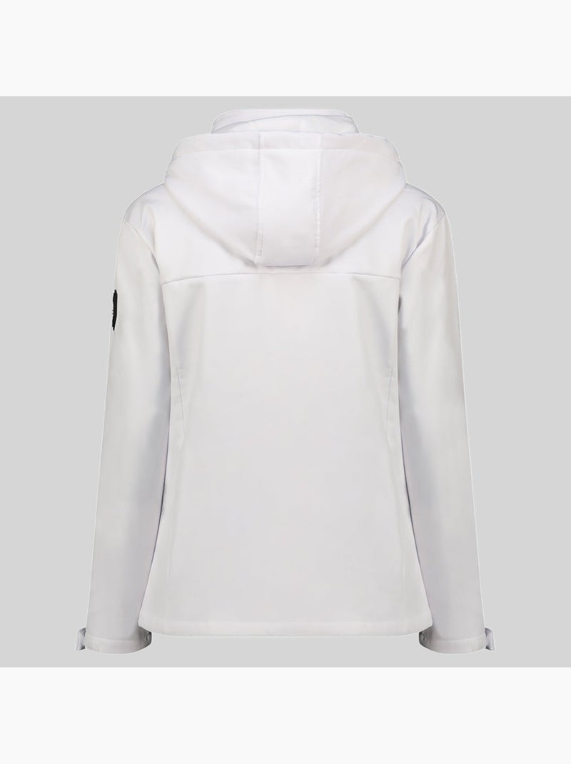 Veste softshell à capuche tounia – geographical norway Blanc - Kiabi