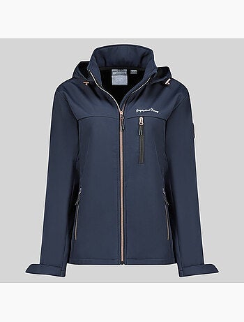 Veste softshell à capuche tounia – geographical norway