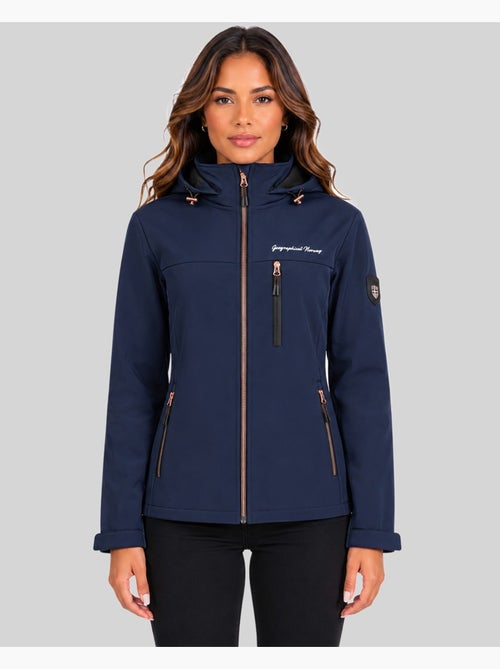 Veste softshell à capuche tounia – geographical norway - Kiabi Veste softshell à capuche tounia – geographical norway - Kiabi