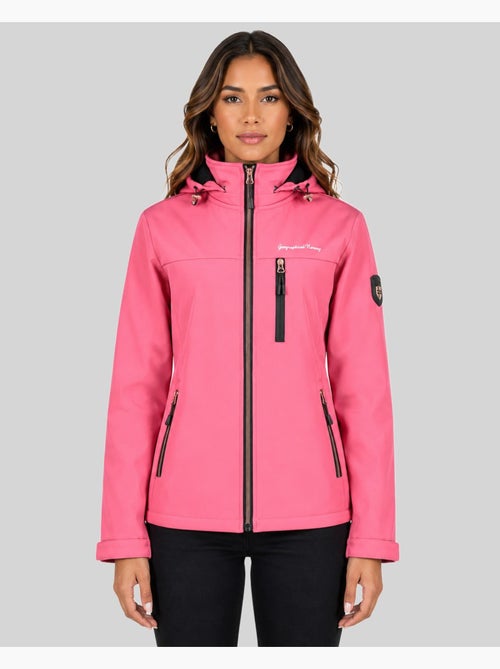 Veste softshell à capuche tounia – geographical norway - Kiabi Veste softshell à capuche tounia – geographical norway - Kiabi
