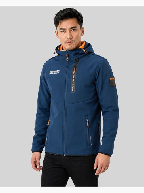 Veste softshell à capuche toxique – geographical norway - Kiabi Veste softshell à capuche toxique – geographical norway - Kiabi
