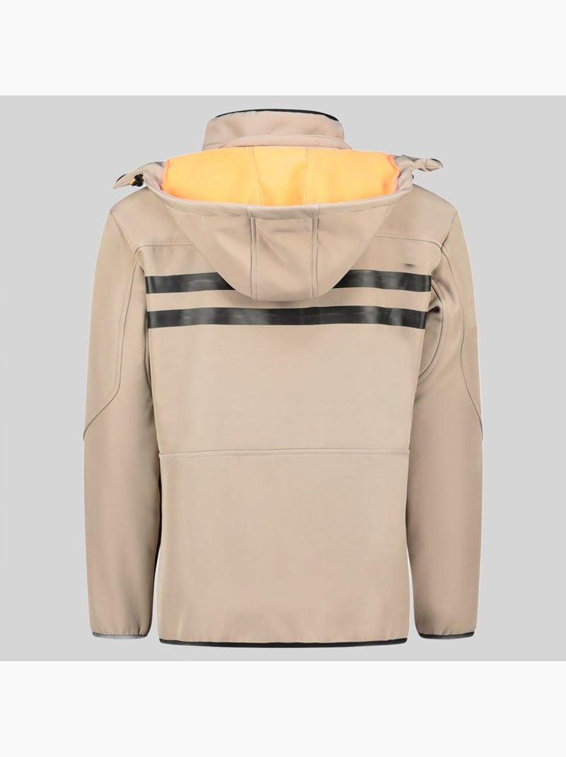 Veste softshell à capuche tramway – geographical norway Beige - Kiabi