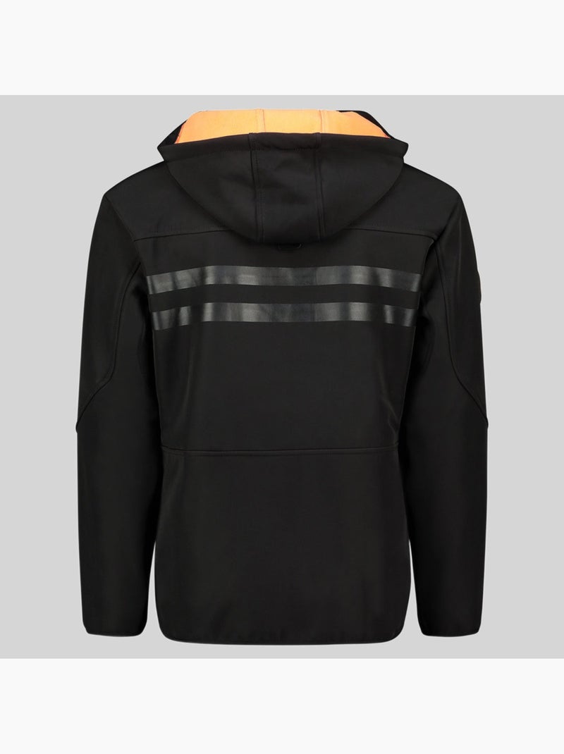 Veste softshell à capuche tramway – geographical norway Noir - Kiabi