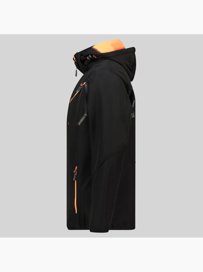Veste softshell à capuche tramway – geographical norway Noir - Kiabi