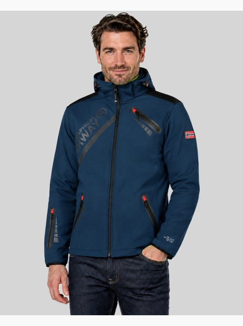 Veste softshell à capuche twopac – geographical norway - Kiabi Veste softshell à capuche twopac – geographical norway - Kiabi