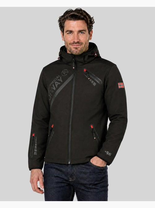 Veste softshell à capuche twopac – geographical norway - Kiabi Veste softshell à capuche twopac – geographical norway - Kiabi