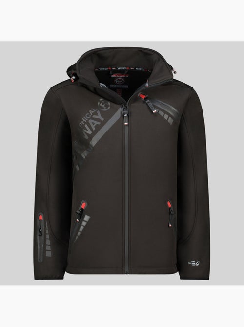 Veste softshell à capuche twopac – geographical norway - Kiabi Veste softshell à capuche twopac – geographical norway - Kiabi