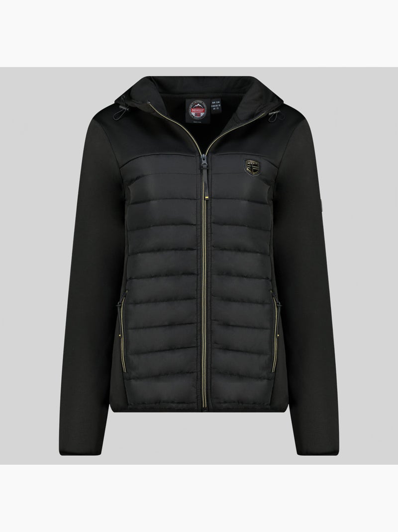 Veste softshell à capuche typhlosion – geographical norway Noir - Kiabi