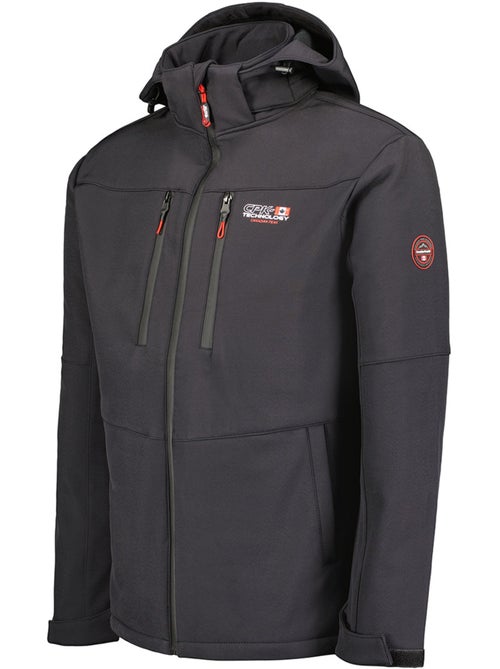 Veste softshell coupe-vent à capuche amovible timmexeak – canadian peak - Kiabi Veste softshell coupe-vent à capuche amovible timmexeak – canadian peak - Kiabi