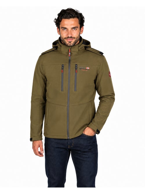 Veste softshell coupe-vent à capuche amovible timmexeak – canadian peak - Kiabi Veste softshell coupe-vent à capuche amovible timmexeak – canadian peak - Kiabi