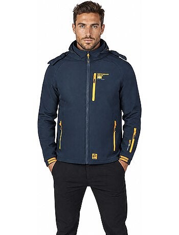 Veste softshell coupe-vent à capuche ritchoneak – canadian peak