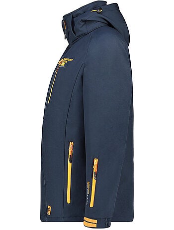 Veste softshell coupe-vent à capuche ritchoneak – canadian peak