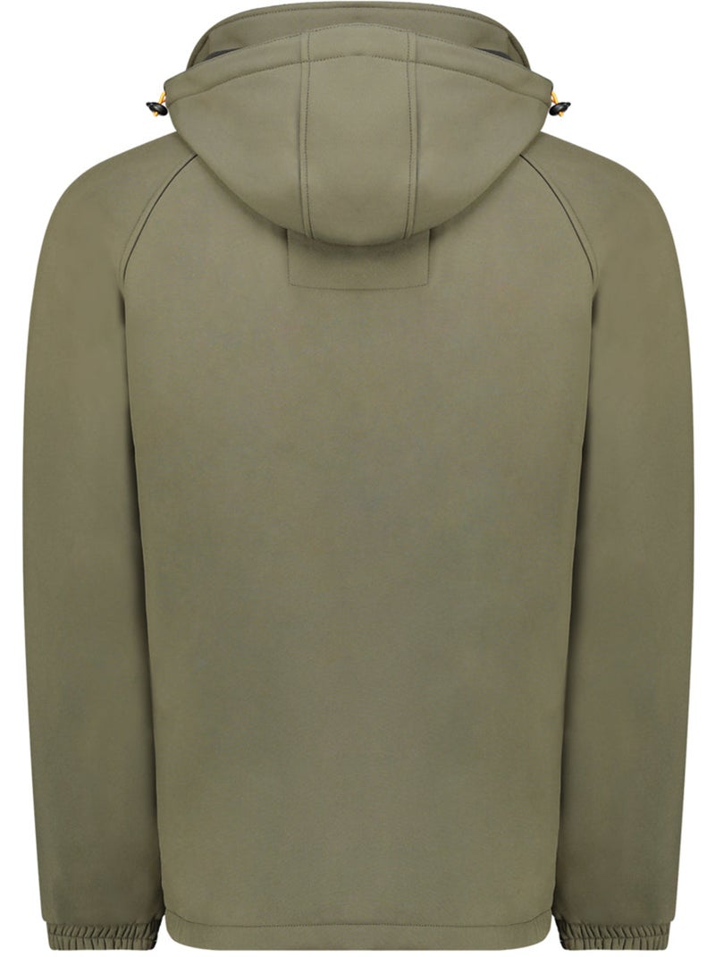 Veste softshell coupe-vent à capuche ritchoneak – canadian peak Kaki - Kiabi