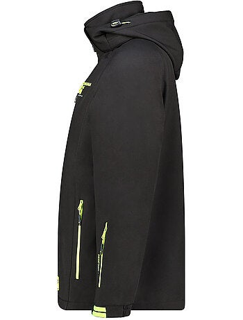 Veste softshell coupe-vent à capuche ritchoneak – canadian peak