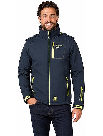 Veste softshell coupe-vent à capuche riziereak – canadian peak