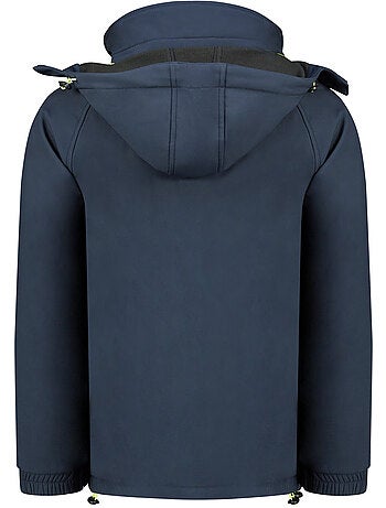 Veste softshell coupe-vent à capuche riziereak – canadian peak