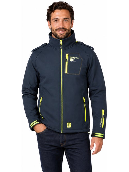 Veste softshell coupe-vent à capuche riziereak – canadian peak - Kiabi Veste softshell coupe-vent à capuche riziereak – canadian peak - Kiabi