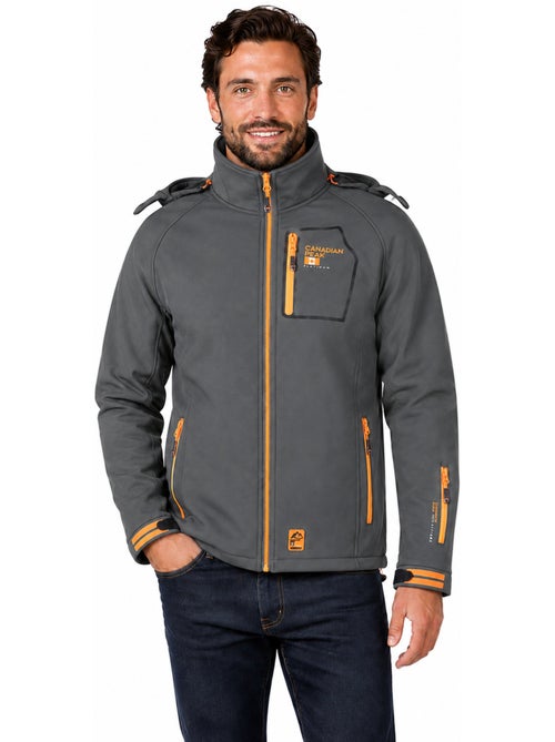 Veste softshell coupe-vent à capuche riziereak – canadian peak - Kiabi Veste softshell coupe-vent à capuche riziereak – canadian peak - Kiabi