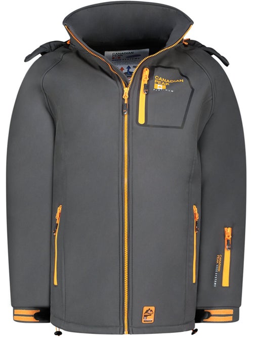 Veste softshell coupe-vent à capuche riziereak – canadian peak - Kiabi Veste softshell coupe-vent à capuche riziereak – canadian peak - Kiabi