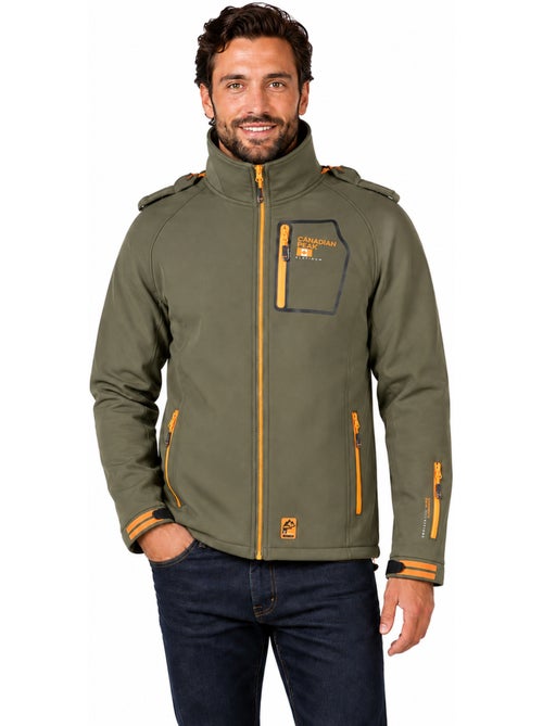 Veste softshell coupe-vent à capuche riziereak – canadian peak - Kiabi Veste softshell coupe-vent à capuche riziereak – canadian peak - Kiabi