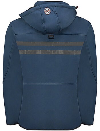 Veste softshell coupe-vent à capuche royauteak – canadian peak