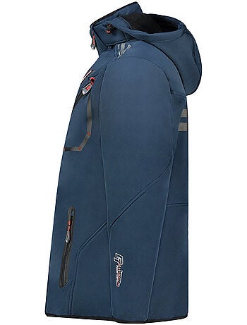 Veste softshell coupe-vent à capuche royauteak – canadian peak